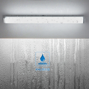 Elegant Silver Lamp <b>Light</b> for Bathroom Stylish Bathroom <b>Light</b> Fixture <b>Wall</b> Mount LED <b>Light</b> Combining Modern Design - Product Image 1