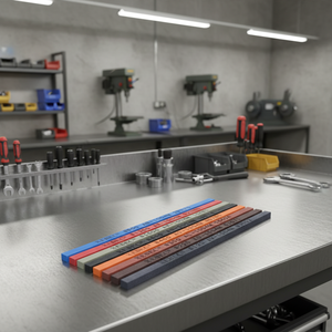 אבן סיבי קרמיקה A&Series XEBEC 1002 גבוהה 1 מ\\\"מ עמידה בצורת מוט ארוך, בלוק שיוף למשחזות, ניתן להתאמה אישית (OEM) - Product Image 6