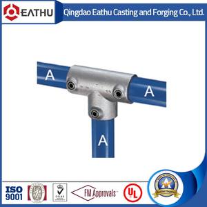 मैल्लेबल आयरन पाइप क्लैंप उच्च शक्ति एल्यूमीनियम फ्रेम कनेक्टर - Product Image 6