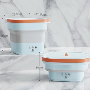 <span class=keywords><strong>Lavadora</strong></span> <span class=keywords><strong>pequeña</strong></span> y portátil para el hogar, electrodoméstico <span class=keywords><strong>de</strong></span> limpieza ultrasónica, <span class=keywords><strong>lavadora</strong></span> <span class=keywords><strong>de</strong></span> ciclo individual - Product Image 3