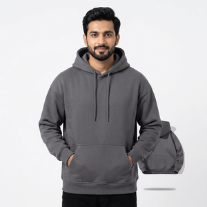 Winter Custom Oversized Plain Cotton Blank Hoodies <b>Mens</b> Pullover Unisex Bulk <b>S</b>-4XL US Size <b>Men's</b> Hoodies & Sweatshirts - Product Image 1