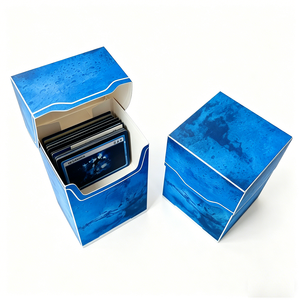 New Arrival Eco Friendly Custom Color <b>Acrylic</b> Trading Card <b>Storage</b> Box for Desk Organizer Case - Product Image 5