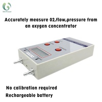 Analyseur d'oxygène ultrasonique portable Winpower RP-01, détecteur à stabilité élevée pour usage médical, mesure l'O2 de 21 à 95,6 %, débit de 0 à 20 L/min
