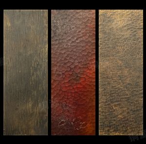 High-end özel Retro doku antika bakır paslanmaz çelik plaka avrupa tarzı iç dekorasyon tasarım 304 paslanmaz çelik - Product Image 6