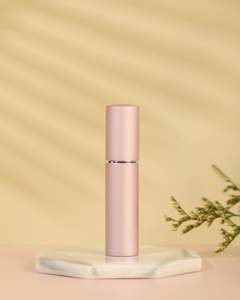 Flacone Spray portatile da 10ml a testa piatta in alluminio per olio essenziale e profumo da viaggio con tappo a vite - Product Image 4