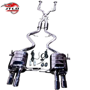 Sistema de escape Catback de acero inoxidable 304 de alto rendimiento de carreras para <span class=keywords><strong>BMW</strong></span> E92 <span class=keywords><strong>335I</strong></span> N54 M3 <span class=keywords><strong>E39</strong></span> 540 M5 F10 - Product Image 1