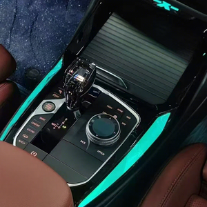 Upgrade di Alta Qualità per BMW X3 X4 <span class=keywords><strong>iX3</strong></span> G01 G02 2022-2024 Luce Decorativa a 11 Colori Luce Ambiente per Console Centrale a Sella in Cristallo - Product Image 1