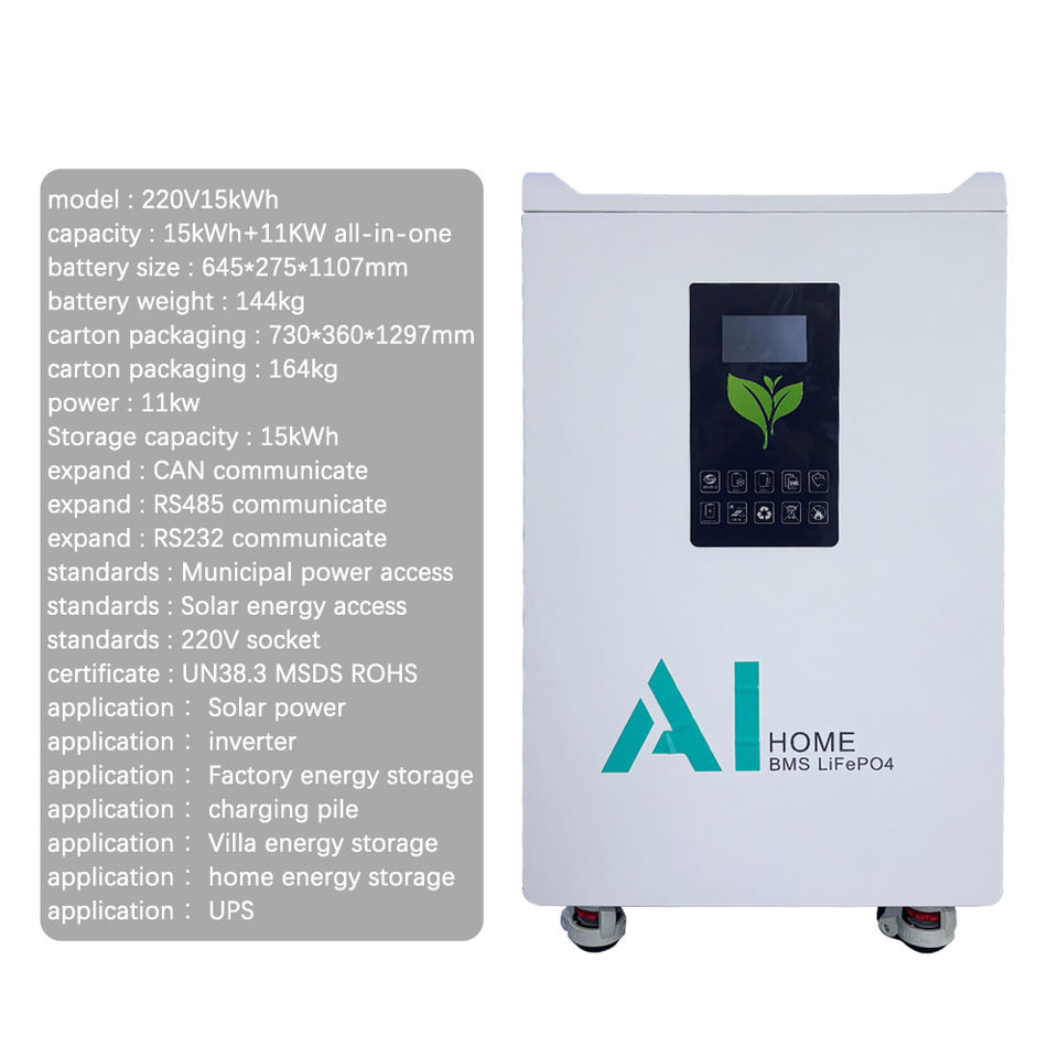 220V 15kWh+11kw Inverter Integrated Machine Photovoltaic Energy Storage ...