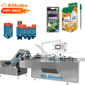 Stylos entièrement automatiques comptage <span class=keywords><strong>Machine</strong></span> d'emballage pour marqueurs stylo à bille Carton Pack Crayons boîte à crayons Pack cartonneuse - Product Image 1