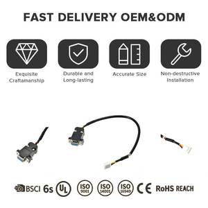 Kabel OEM USB ke RS232 DB9 kabel koneksi pemindai kabel Port seri E7508 harnes kabel terminasi - Product Image 4