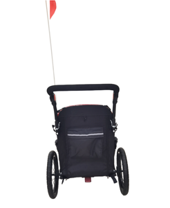 2-in-1 Premium lipat pembawa hewan peliharaan anjing dan kucing sepeda Trailer Jogger nyaman Premium produk perjalanan hewan peliharaan - Product Image 6