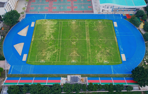 Inolp พื้นกีฬาไฮบริดปรับแต่งได้ประสิทธิภาพสูงมาตรฐานสากลกรีฑาวิ่งวิ่งแทร็คจากโรงงานโดยตรง - Product Image 5