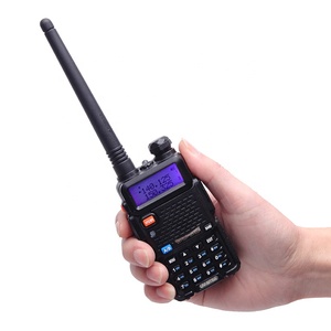 Radio Bidireccional Portátil UV-5R de 5W, VHF UHF de Doble Banda, Analógico, Walkie Talkie con Cargador, Antena, Resistente al Agua IP54 - Product Image 4