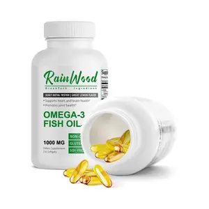 Olio di pesce OEM Omega 3 di alta qualità sfuso Capsule Softgel da 1000Mg Capsule di olio di pesce In vendita
