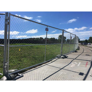 Outdoor Temporary Fence Galvanized Wire,<strong>crowd</strong> <strong>Control</strong> <strong>Barrier</strong> and Chain Link Fence for Sale American Metal Steel Garden Fence - Product Image 5
