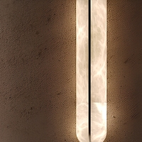 Applique murale en marbre espagnol, tout en cuivre, LED E27, lumière chaude, pour chambre à coucher, salon, éclairage d'ambiance
