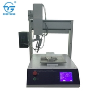 Robot Solder Selektif Otomatis 4 Axis Buatan Cina, Robot Solder Titik Benchtop untuk Mesin Solder PCB SMT