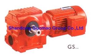 Réducteur à vis sans fin hélicoïdale à angle droit GS Serial Worm Reducteur de vitesse à vis sans fin Moteur électrique 11kw - Product Image 2