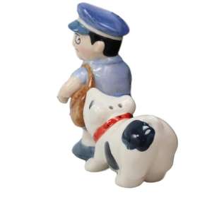 Juego de figurillas magnéticas de 3,5 pulgadas para cocina, Set de platos y saleros de cerámica con diseño de ladrón de correo, perro Tramp, salero y pimienta, con mostrador y comedor - Product Image 4