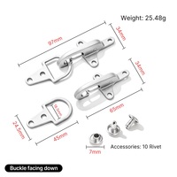 Kancing Bentuk Pesawat Terbang, Warna Putih Matte, Model Lobster Clasp, Dapat Dilepas, Dapat Digunakan Kembali, Bahan Zinc Alloy, Pengait Lepas Cepat Model Pesawat untuk Mantel