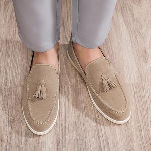 <span class=keywords><strong>Mocasines</strong></span> Planos para <span class=keywords><strong>Hombre</strong></span>, Tallas 39-45, Punta Redonda, Zapatos Casuales para el Trabajo y Fiestas, Zapatos Formales de Alta Calidad - Product Image 5