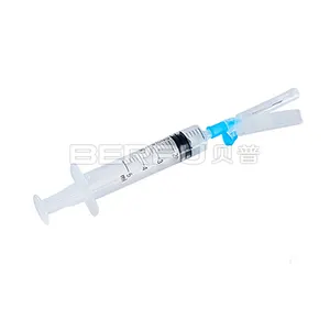 2022 New Product 1ml 3ml 5ml 10ml 20ml Sterile Disposable Syringe with Safety Needle For Medical Use
