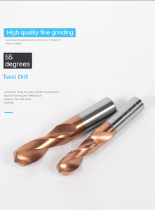 HANDERK cina produttore Custom Twist Bit da trapano punte da trapano Hrc55 carburo solido trapano per strumento CNC