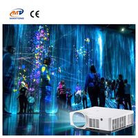 Cartographie des médias interactifs Projection 3d Hologramme immersif 6500lm Projecteurs 3d 360 Salle de projection immersive