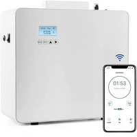 Comercial 1000ml Habitación de hotel Oficina Pantalla táctil Bluetooth Control remoto inteligente Difusor de aroma de aceite esencial