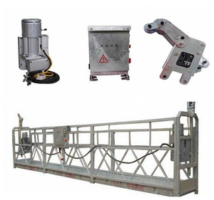 Système d'accès à la façade de l'échafaudage suspendu en aluminium ZLP630 CE - Product Image 2