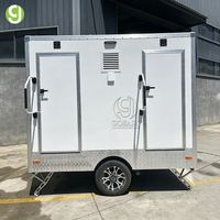 Remorque de toilettes portables Goeasy en panneaux sandwich écologiques préfabriqués hors site