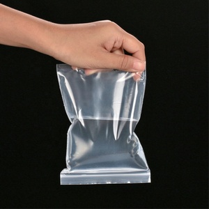 Bolsas pequeñas de plástico con cierre de cremallera para almacenamiento de alimentos, bolsas pequeñas y transparentes con logotipo personalizado ecológico - Product Image 2