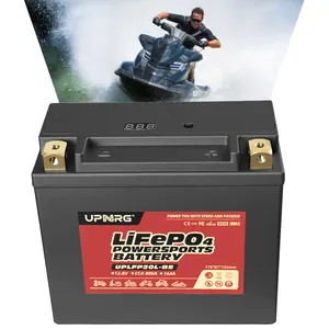 Upnrg chì thay thế axit 800cca LFP19BL-BS powersport bắt đầu Pin Lithium cho TV, xe máy, xe tay ga