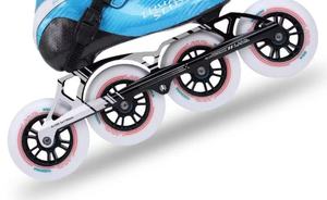 Inline tốc độ Skate Chassis + Bánh xe hợp kim nhôm Inline Skating khung, CNC Inline tốc độ Skates Chassis - Product Image 3