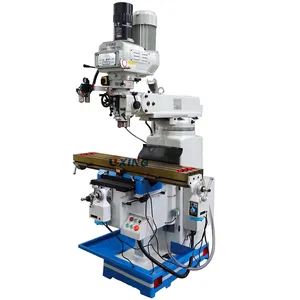 High speed precision cheap low cost ram 3 axis DRO taiwan manual vertical universal turret milling machine X6325 price CE sale