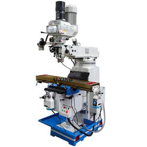 Fresadora Vertical de Torreta de Alta Velocidad y Bajo Costo con <span class=keywords><strong>DRO</strong></span> de 3 Ejes, Marca Ram, Fabricada en Taiwán, con Velocidad Variable, Modelo X6325, Precio Competitivo - Product Image 1