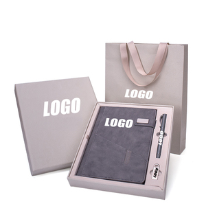 Biểu Tượng Tùy Chỉnh Giáng Sinh Kinh Doanh Giveaway Quà Tặng Máy Tính Xách Tay <span class=keywords><strong>Set</strong></span> Da Tạp Chí <span class=keywords><strong>Set</strong></span> Với Hộp Và Bút - Product Image 1