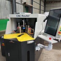 Máquina de Unión de Esquinas CNC de Alta Calidad 2026 Aura 120MM 180MM para Perfil de Aluminio