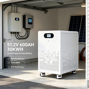 แบตเตอรี่เก็บพลังงานแสงอาทิตย์ ESG 51.2V 600Ah 30KWh พร้อมระบบตรวจสอบผ่าน WiFi ง่ายต่อการเปลี่ยนฟิวส์ และระบบ Smart BMS สำหรับสำรองไฟ - Product Image 4