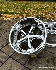Jantes en alliage forgées 2 pièces 18x8.5J 5x112 5x120 pour BMW F30 M2 M3 E46 <span class=keywords><strong>Audi</strong></span> RS4 RS6 19 20 21 22 pouces, finition chrome concave - Product Image 2