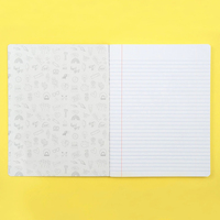 Cuaderno de ejercicios para estudiantes de escuela, material de papelería, cuaderno de composición