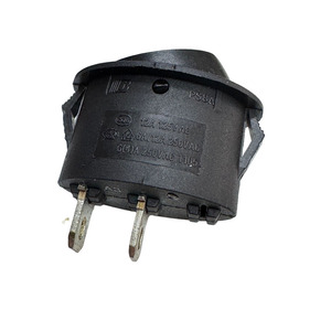 6A 250V PA66 Chất liệu ON-OFF Ellipse Rocker chuyển đổi hình bầu dục loại 2 Pin chỉ số ánh sáng cho máy pha cà phê công tắc điện cho nhà - Product Image 4