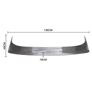 OEM Carbon Fiber Rear Trunk Lip Spoiler Single Deck Ducktail <b>Wing</b> for Honda Civic Type R FL5 2022-2023 Auto Tuning Replacement - Product Image 1