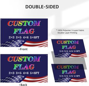 En gros 100D Polyester Drapeau Personnalisé Logo Gratuit Élection Impression Numérique <span class=keywords><strong>Fourniture</strong></span> D'usine Professionnelle Option De Publicité <span class=keywords><strong>Pas</strong></span> <span class=keywords><strong>Cher</strong></span> - Product Image 2