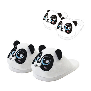 Pantofole Panda morbide su misura pantofole animali Panda <span class=keywords><strong>peluche</strong></span> uniche - Product Image 2