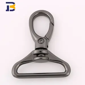 Hersteller großhandel hochwertiges gepäck hardware zubehör metall schwenkbarer haken handtasche mode haken metallschnalle hundehalsband