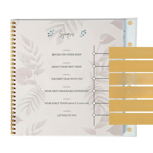 Cuaderno de <span class=keywords><strong>Embarazo</strong></span>, Diario de Recuerdos para Familias, Mujeres Embarazadas, Bebés y Niños, Tapa Dura, Registro del Crecimiento del Bebé - Product Image 6