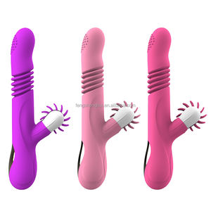 OEM Zunge Vibrierende Dildos Vibratoren für Frauen Teleskop Rotierender <span class=keywords><strong>Vibrator</strong></span> für Frauen Anal Vaginal Klitoris Stimulator Sexspielzeug - Product Image 6