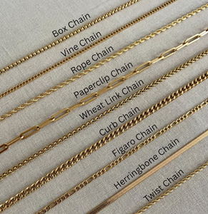 Collar de flores de oro de 18 quilates con colgante floral grabado, regalo para ella, collar de cuentas de acero inoxidable de lujo de la marca HR - Product Image 2