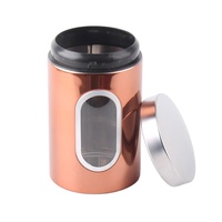 Nouvelle conception de boîte de rangement, trois tailles, pour thé, café, sucre, contenants à café